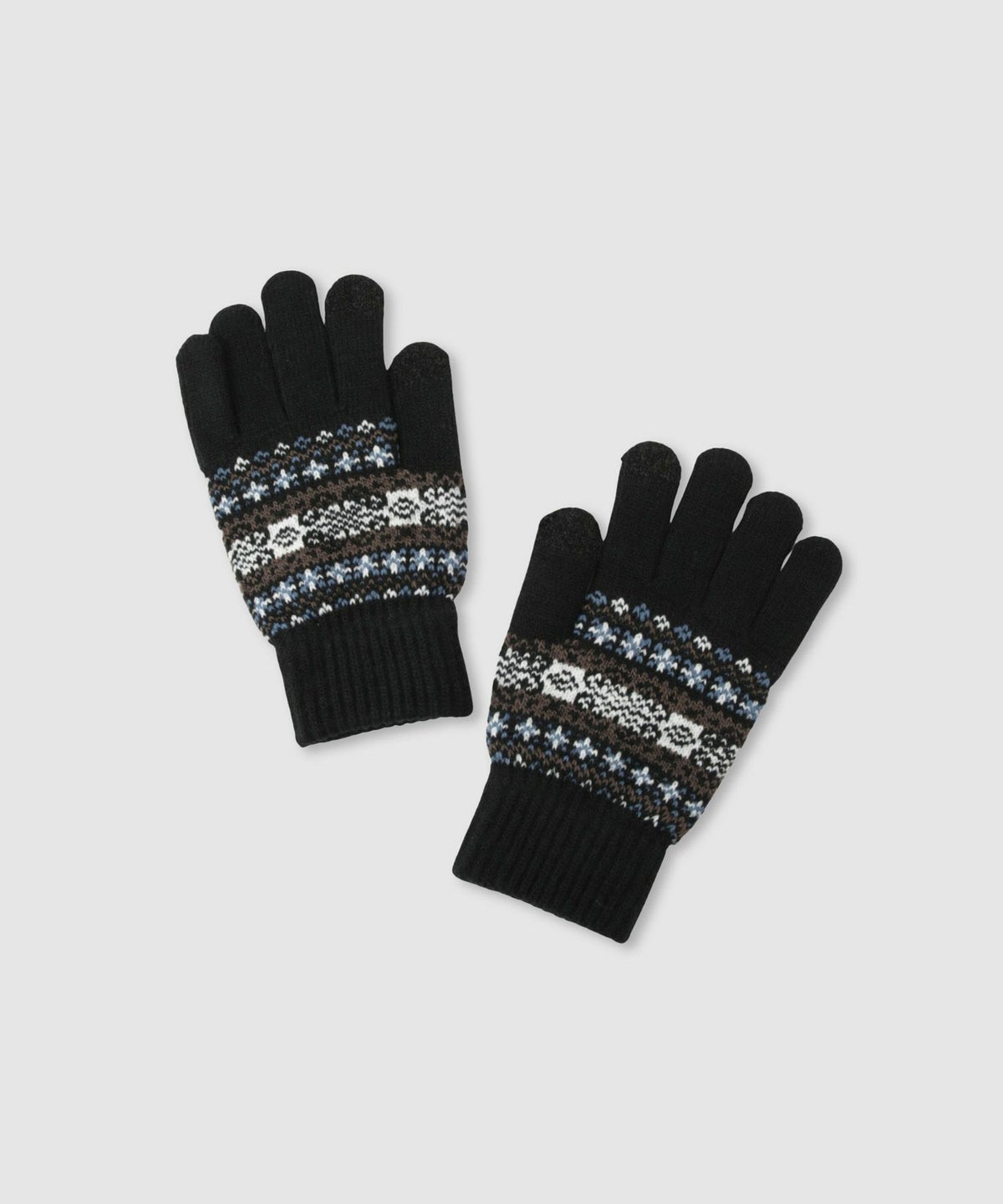 スマホタッチ手袋 柄 レディース