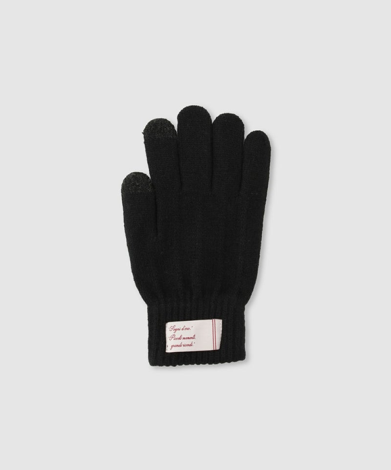 スマホタッチ手袋 無地 レディース商品画像-4