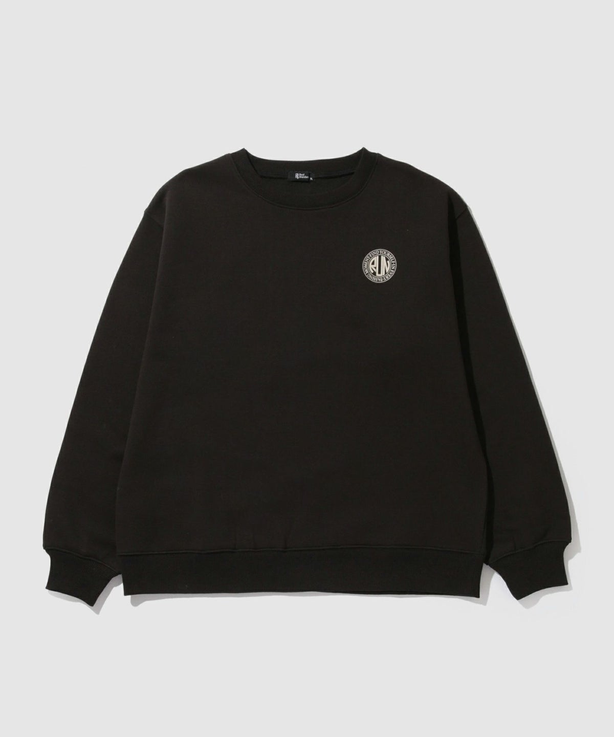 Real Standard 裏起毛プリントトレーナー メンズ