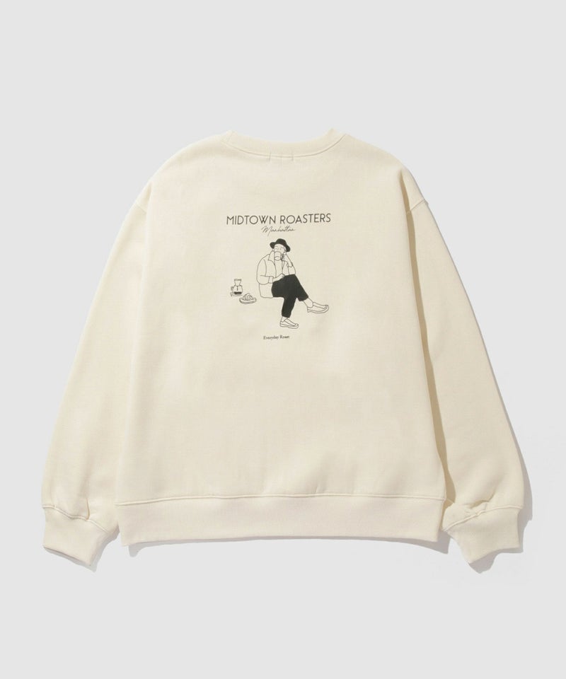 Real Standard  裏起毛プリントトレーナー メンズ商品画像-1