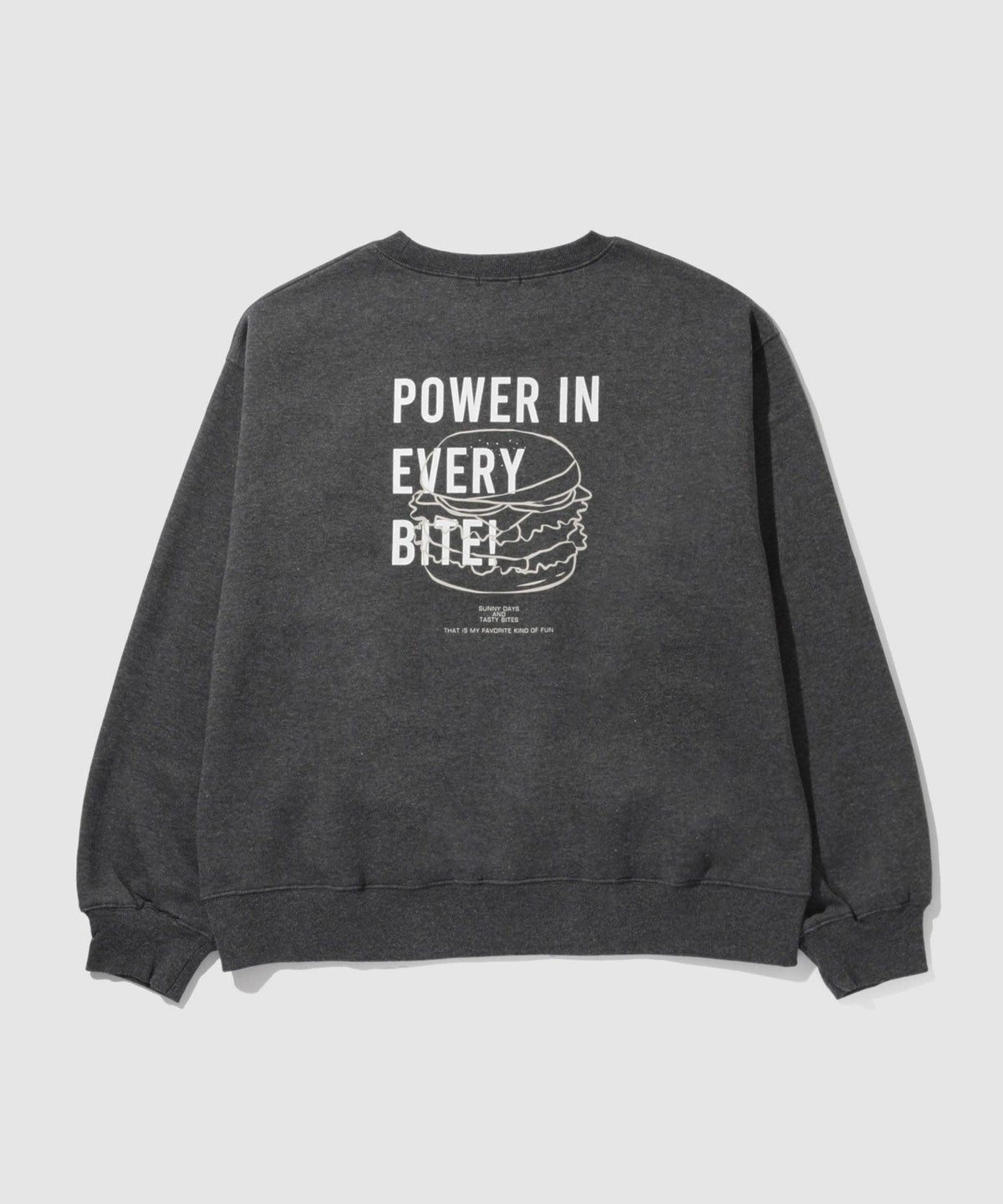 Real Standard 裏起毛プリントトレーナー メンズ