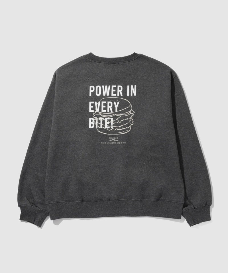 Real Standard 裏起毛プリントトレーナー メンズ商品画像-2