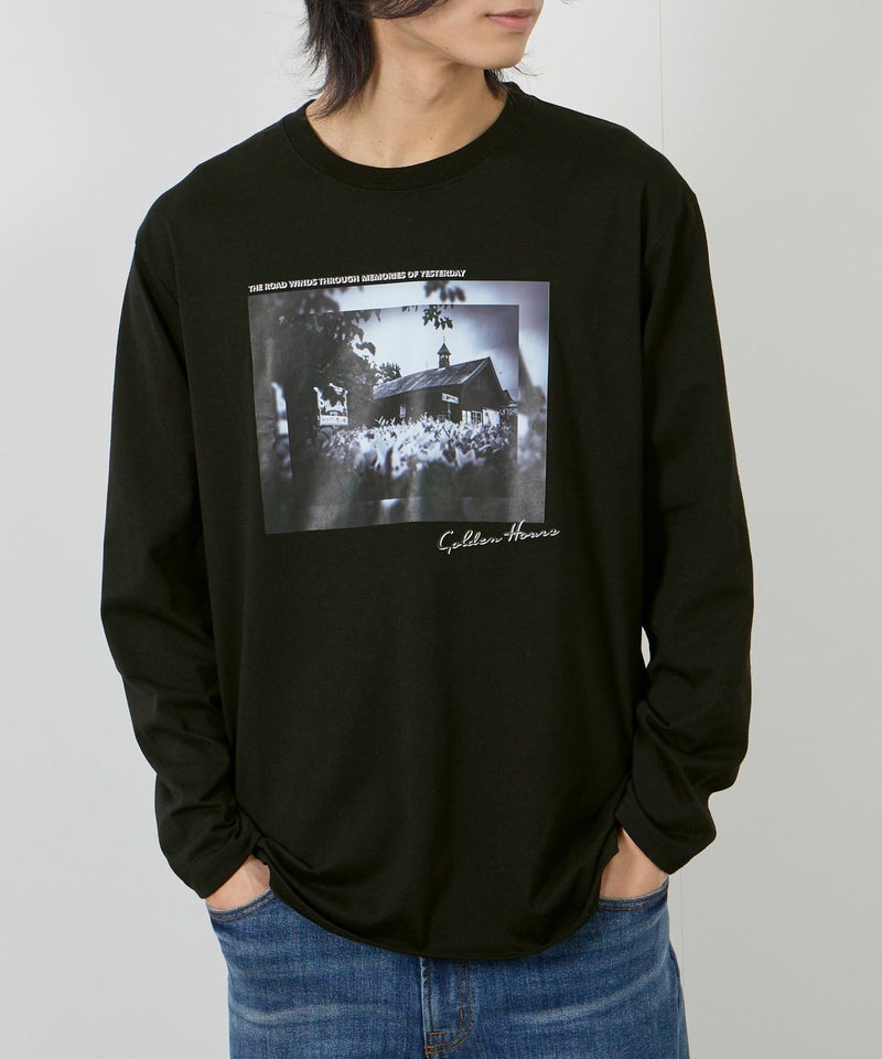 T-GRAPHICS フォトプリント長袖Tシャツ メンズ商品画像-7