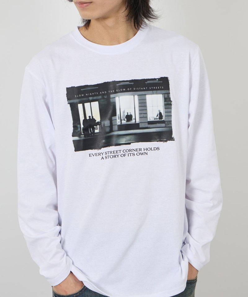 T-GRAPHICS フォトプリント長袖Tシャツ メンズ商品画像-10