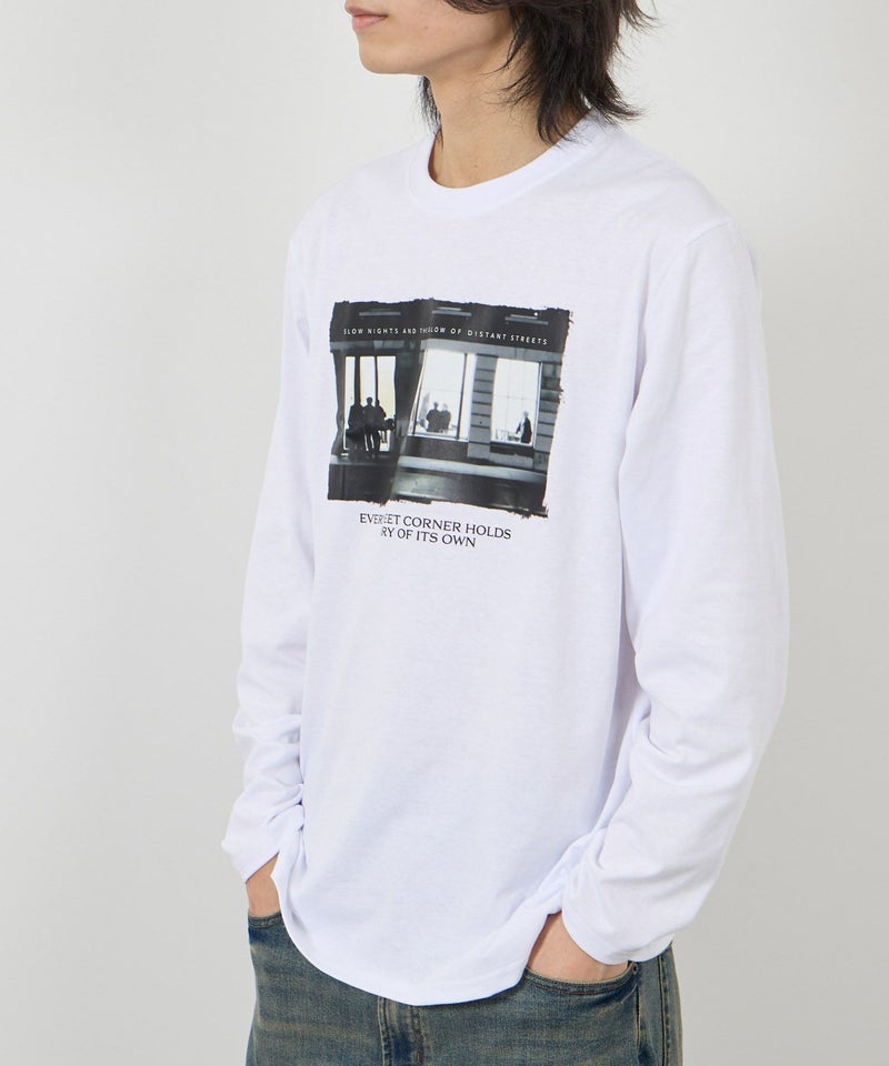 T-GRAPHICS フォトプリント長袖Tシャツ メンズ商品画像-11