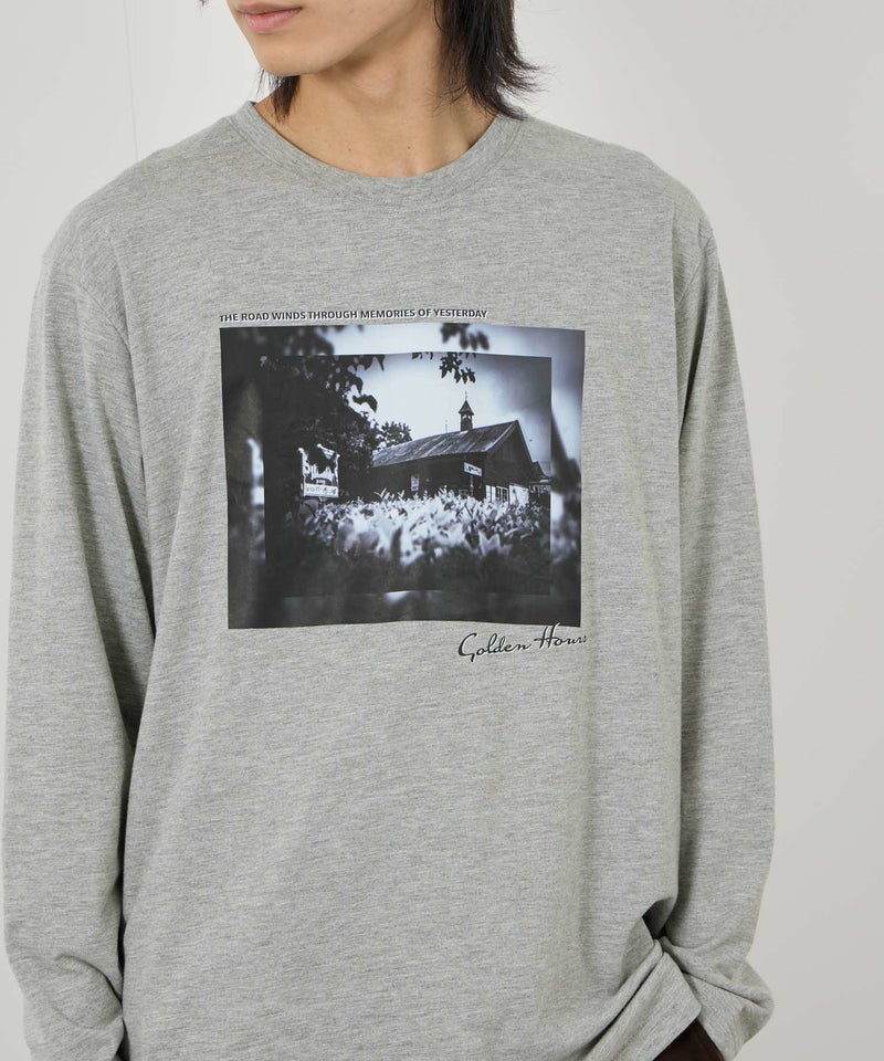 T-GRAPHICS フォトプリント長袖Tシャツ メンズ商品画像-14