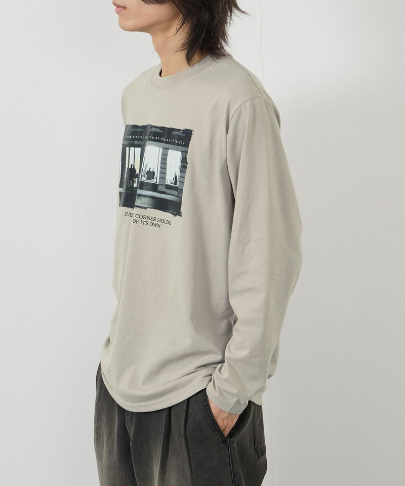 T-GRAPHICS フォトプリント長袖Tシャツ メンズ商品画像-21