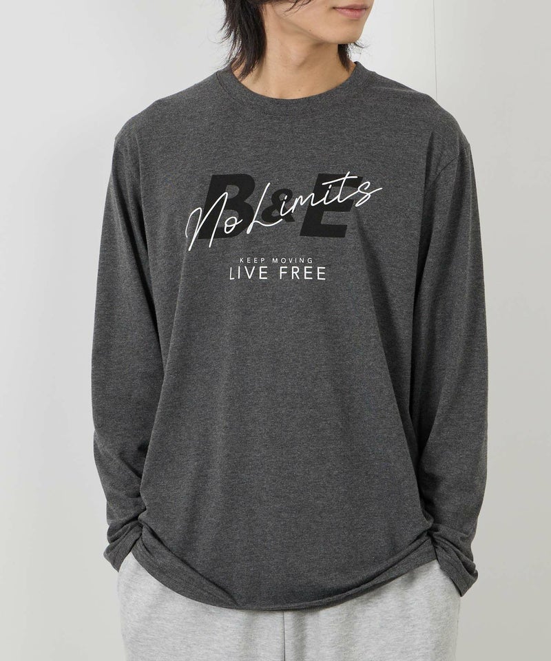 T-GRAPHICS  ストリートロゴ長袖Tシャツ メンズ商品画像-1