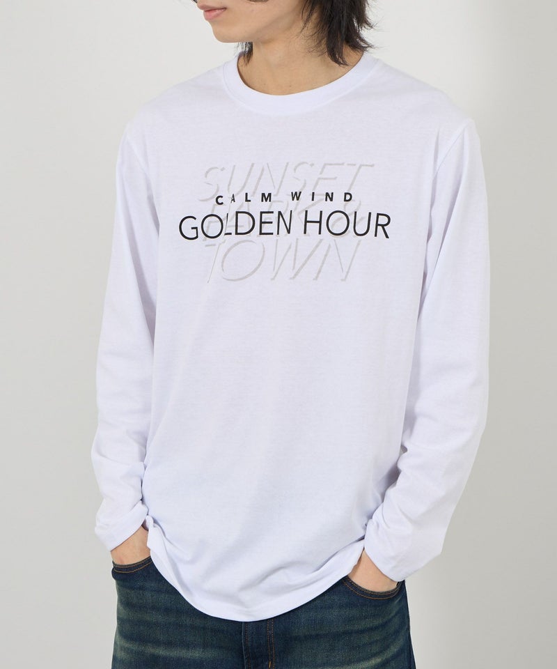 T-GRAPHICS ストリートロゴ長袖Tシャツ メンズ商品画像-2