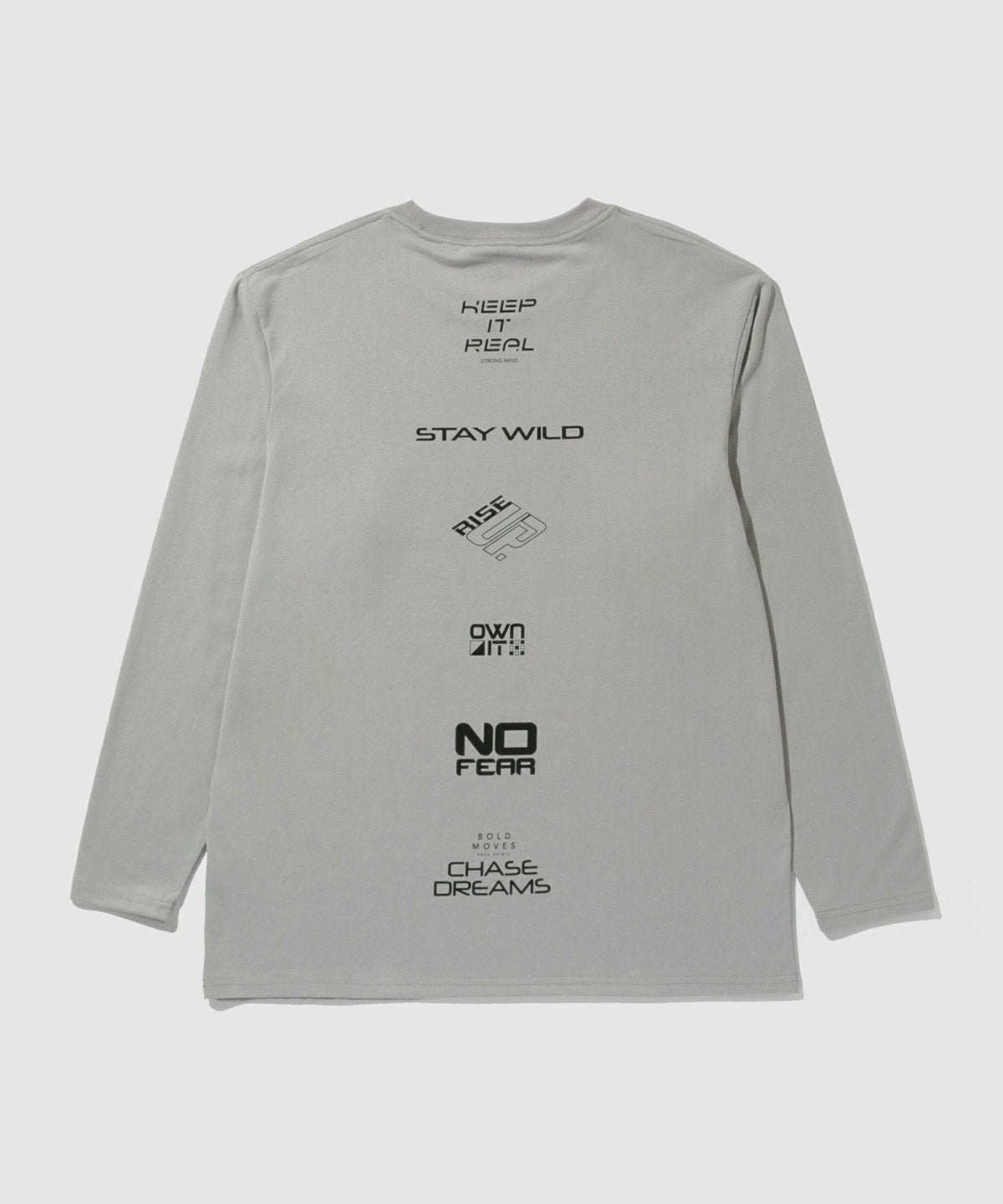 T-GRAPHICS ストリートロゴ長袖Tシャツ メンズ