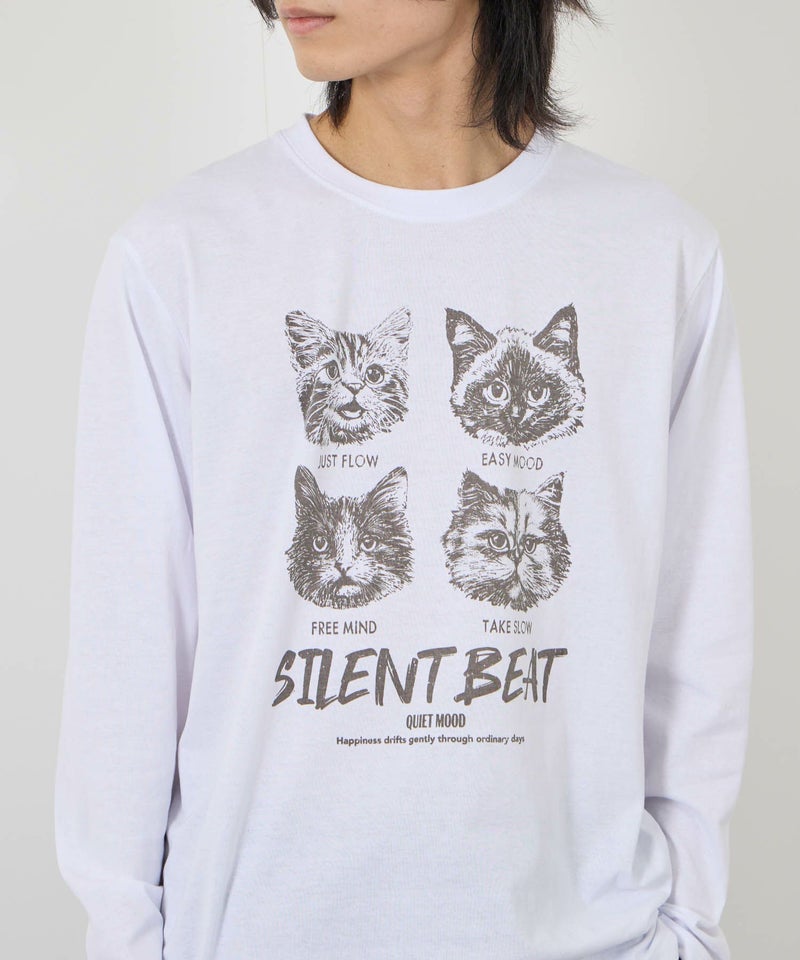 T-GRAPHICS アニマルプリント長袖Tシャツ メンズ商品画像-10