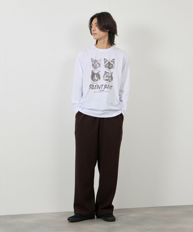 T-GRAPHICS アニマルプリント長袖Tシャツ メンズ商品画像-12