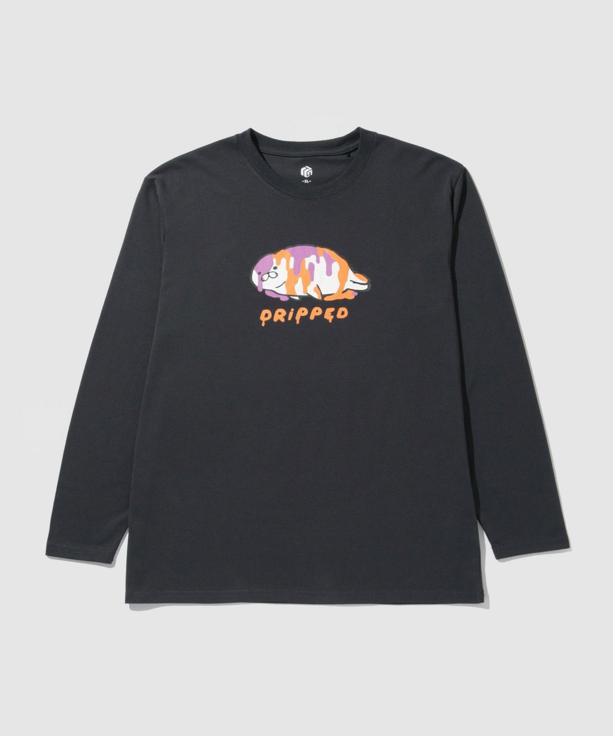 T-GRAPHICS ビビットアニマル長袖Tシャツ メンズ