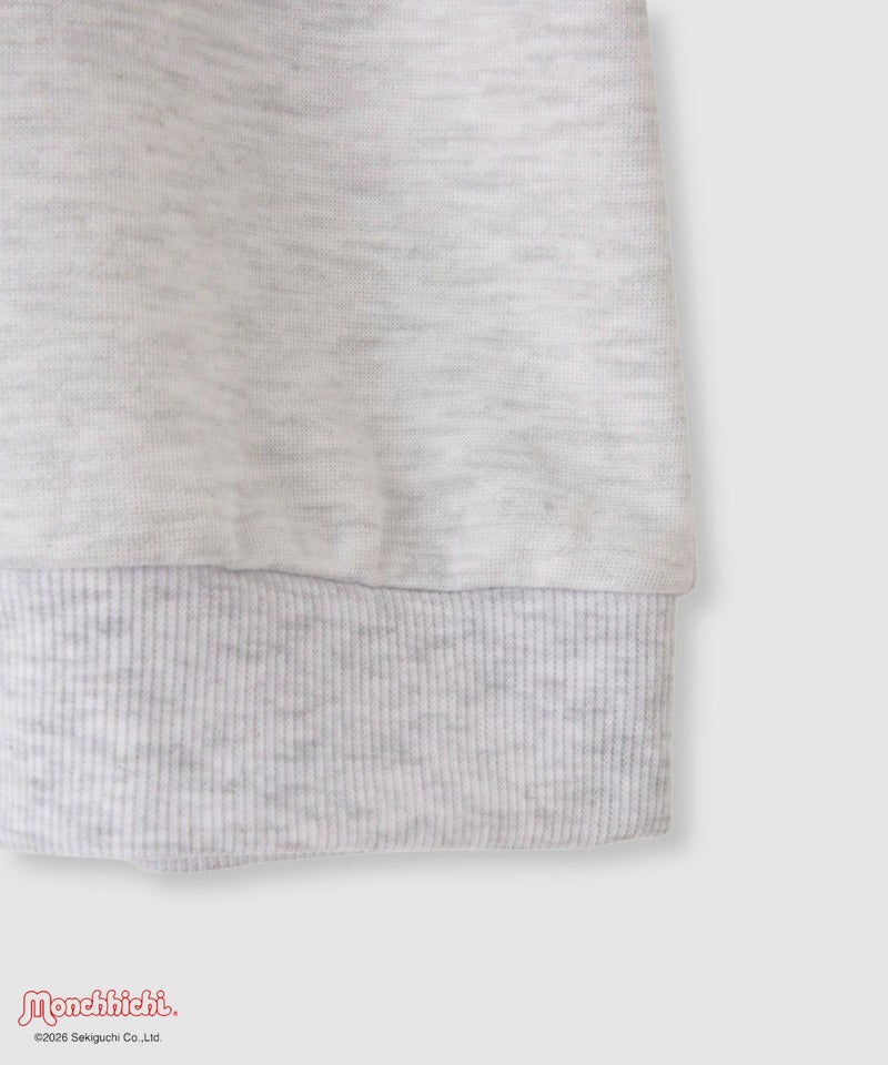 モンチッチ ポンチ素材転写プリントトレーナー キッズ商品画像-5