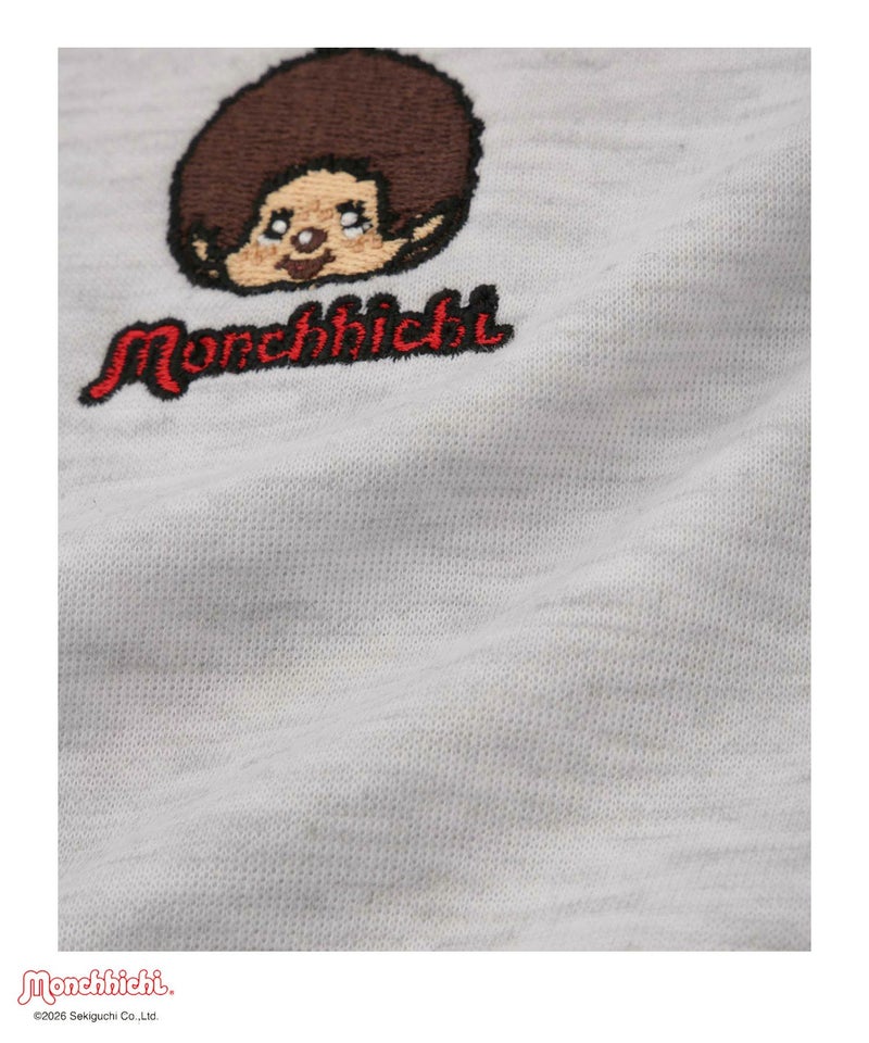 モンチッチ ポンチ素材転写プリントトレーナー キッズ商品画像-7
