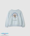 ANGEL BLUE ポンチ素材刺繍プリントトレーナー キッズ商品サムネイル-1
