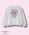 ANGEL BLUE ポンチ素材花プリントトレーナー キッズ商品サムネイル-1