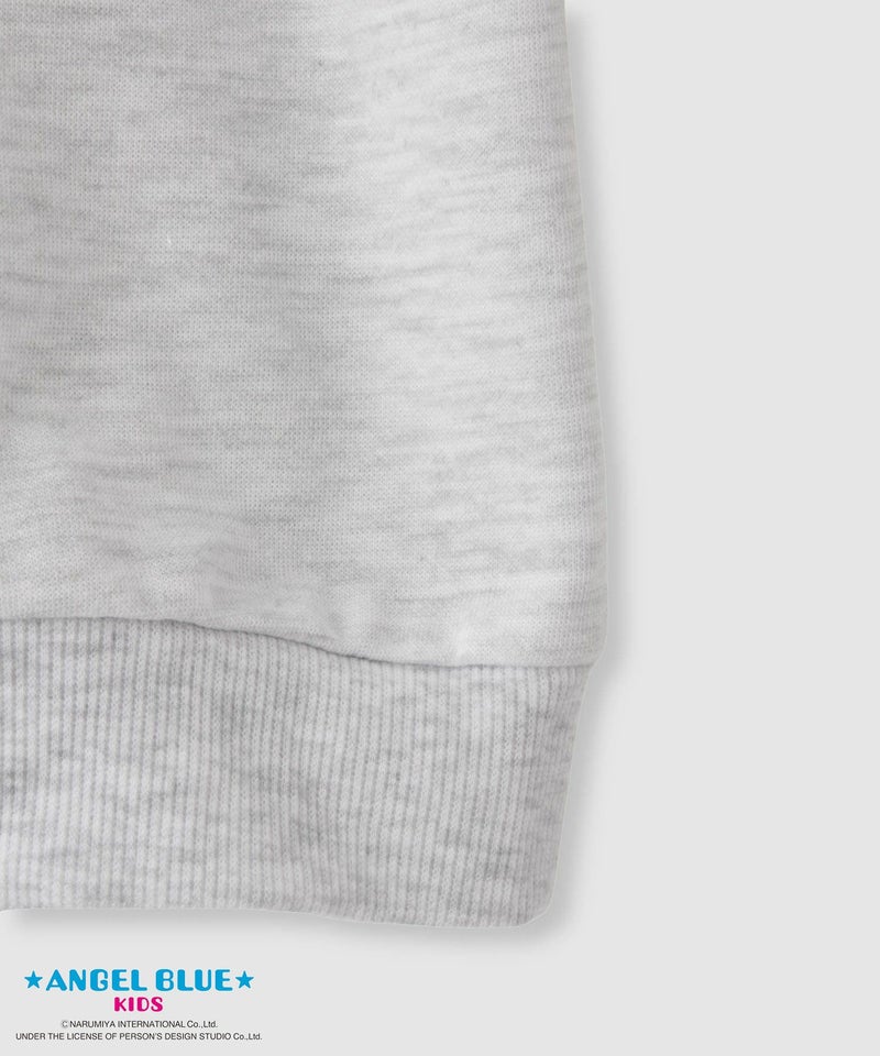 ANGEL BLUE ポンチ素材刺繍プリントトレーナー キッズ商品画像-5