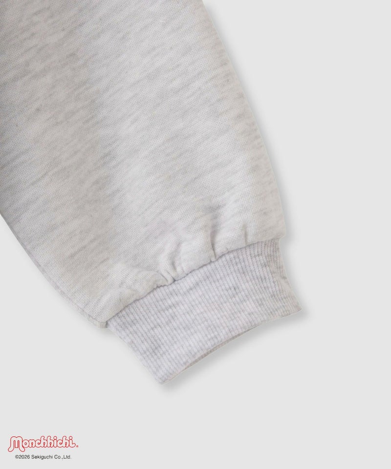 モンチッチ ポンチ素材転写プリントトレーナー キッズ商品画像-4