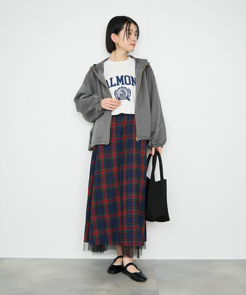 [値下げ]Idnes  カルゼフードブルゾン レディース商品画像-6