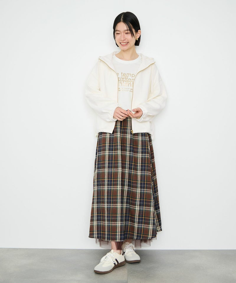 [値下げ]Idnes  カルゼフードブルゾン レディース商品画像-8