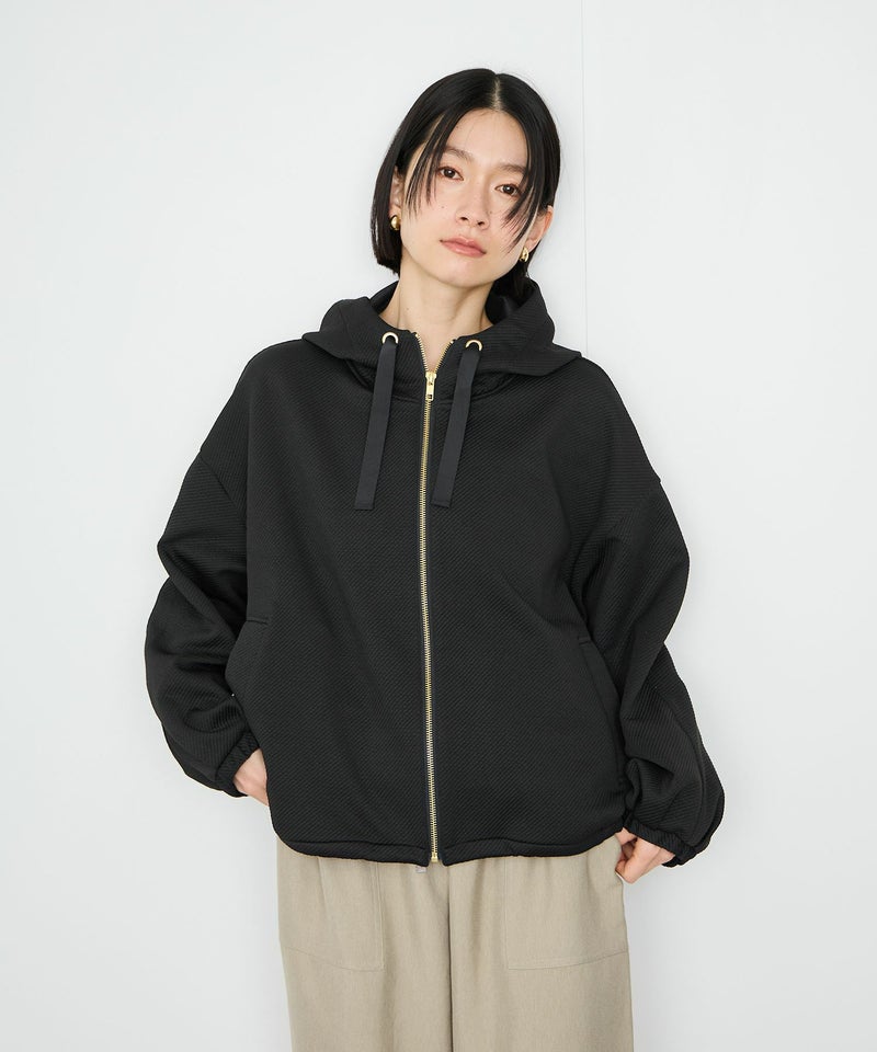 [値下げ]Idnes  カルゼフードブルゾン レディース商品画像-13