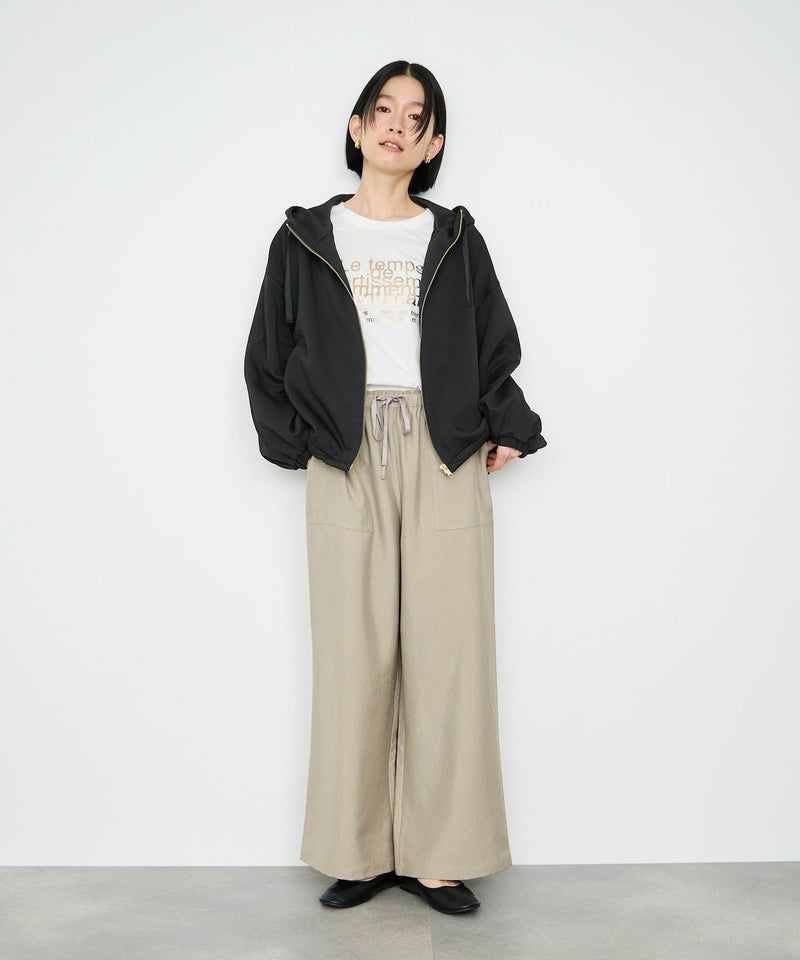 [値下げ]Idnes  カルゼフードブルゾン レディース商品画像-20