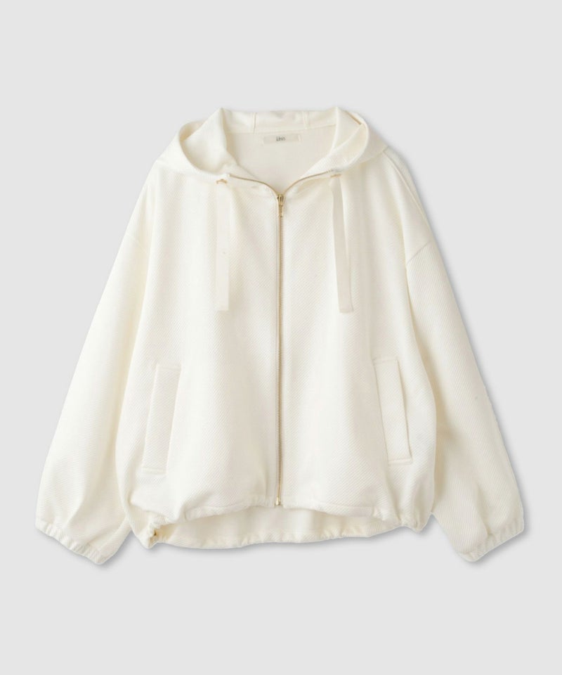 Idnes カルゼフードブルゾン レディース商品画像-22