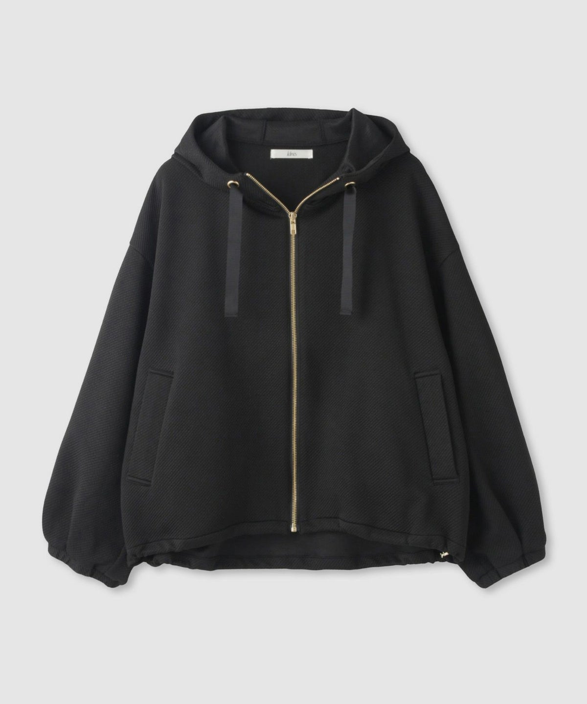 Idnes カルゼフードブルゾン レディース