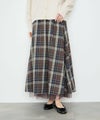 Idnes  リバーシブルネルチェックスカート レディース商品サムネイル-6