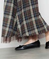 Idnes リバーシブルネルチェックスカート レディース商品サムネイル-8