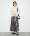 Idnes リバーシブルネルチェックスカート レディース商品サムネイル-11