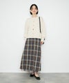 Idnes リバーシブルネルチェックスカート レディース商品サムネイル-12