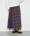 Idnes リバーシブルネルチェックスカート レディース商品サムネイル-13