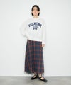 Idnes リバーシブルネルチェックスカート レディース商品サムネイル-16