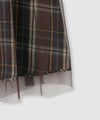 Idnes リバーシブルネルチェックスカート レディース商品サムネイル-24