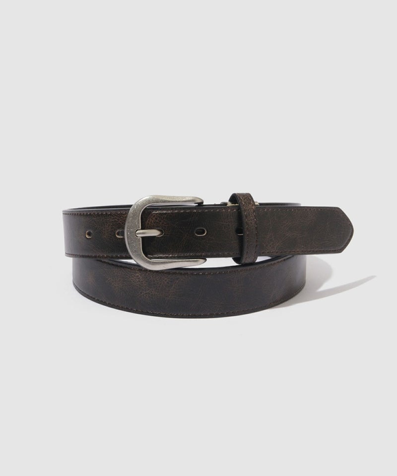 30mmムラ調カラーベルト メンズ商品画像-2