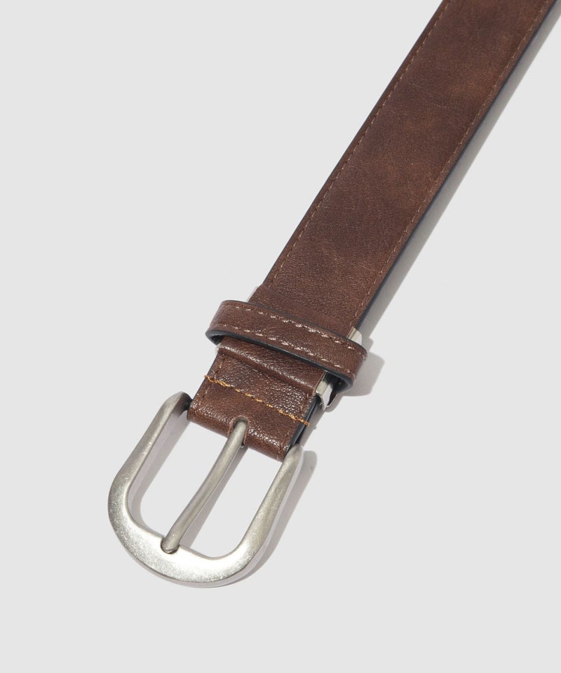 30mmムラ調カラーベルト メンズ商品画像-4