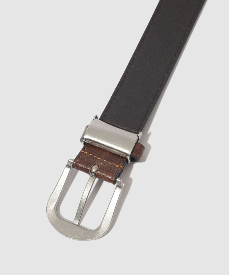 30mmムラ調カラーベルト メンズ商品画像-5