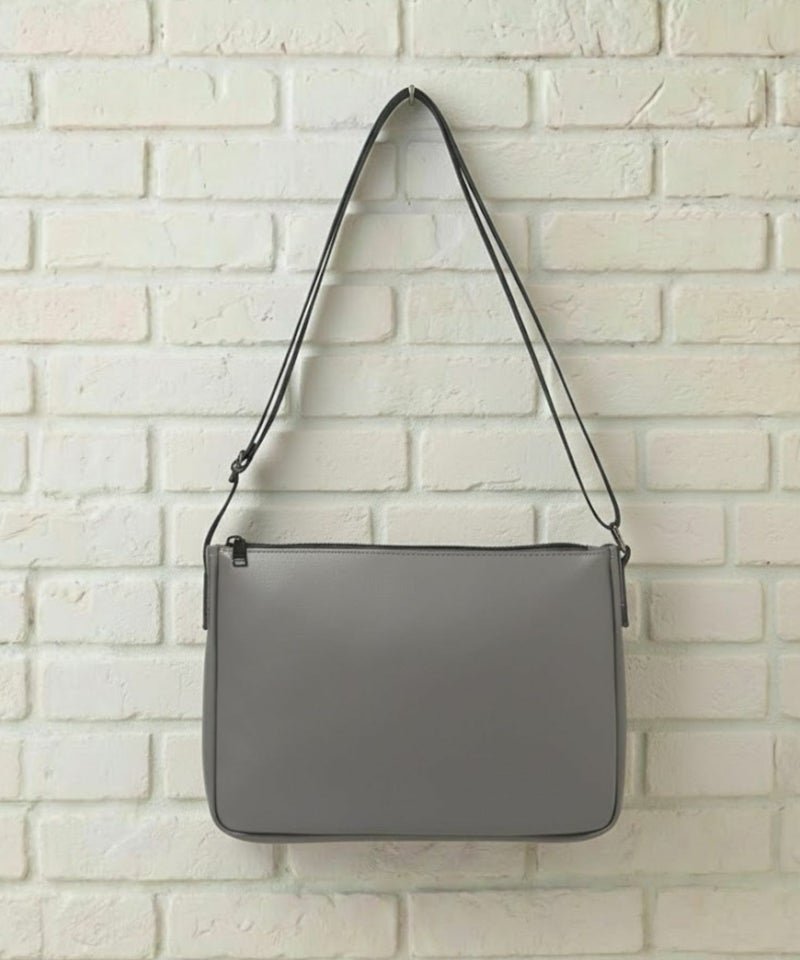 ソフト合皮薄型サコッシュショルダーバッグ商品画像-2