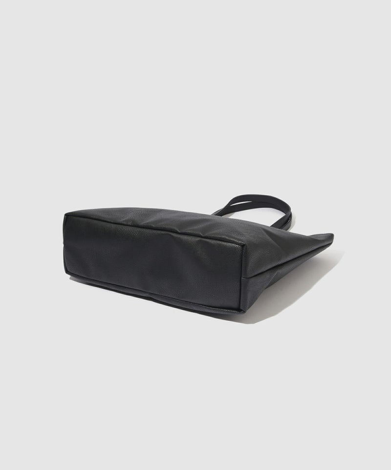 ムラ調合皮多ポケットトートバッグ商品画像-6