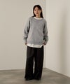 NAVY ガゼット付きWジャガードニットプルオーバー レディース商品サムネイル-12