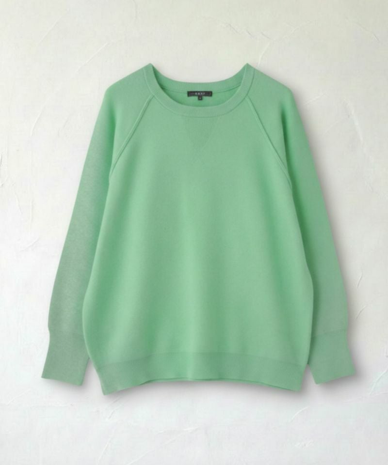 NAVY ガゼット付きWジャガードニットプルオーバー レディース商品画像-26