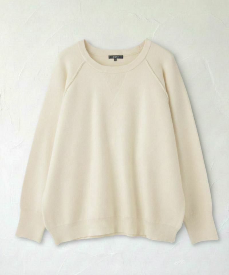 NAVY ガゼット付きWジャガードニットプルオーバー レディース商品画像-27