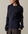 NAVY  配色リブインナープルオーバー レディース商品サムネイル-9