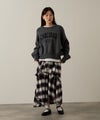 NAVY カレッジロゴWジャガードニット レディース商品サムネイル-9