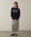 NAVY カレッジロゴWジャガードニット レディース商品サムネイル-17