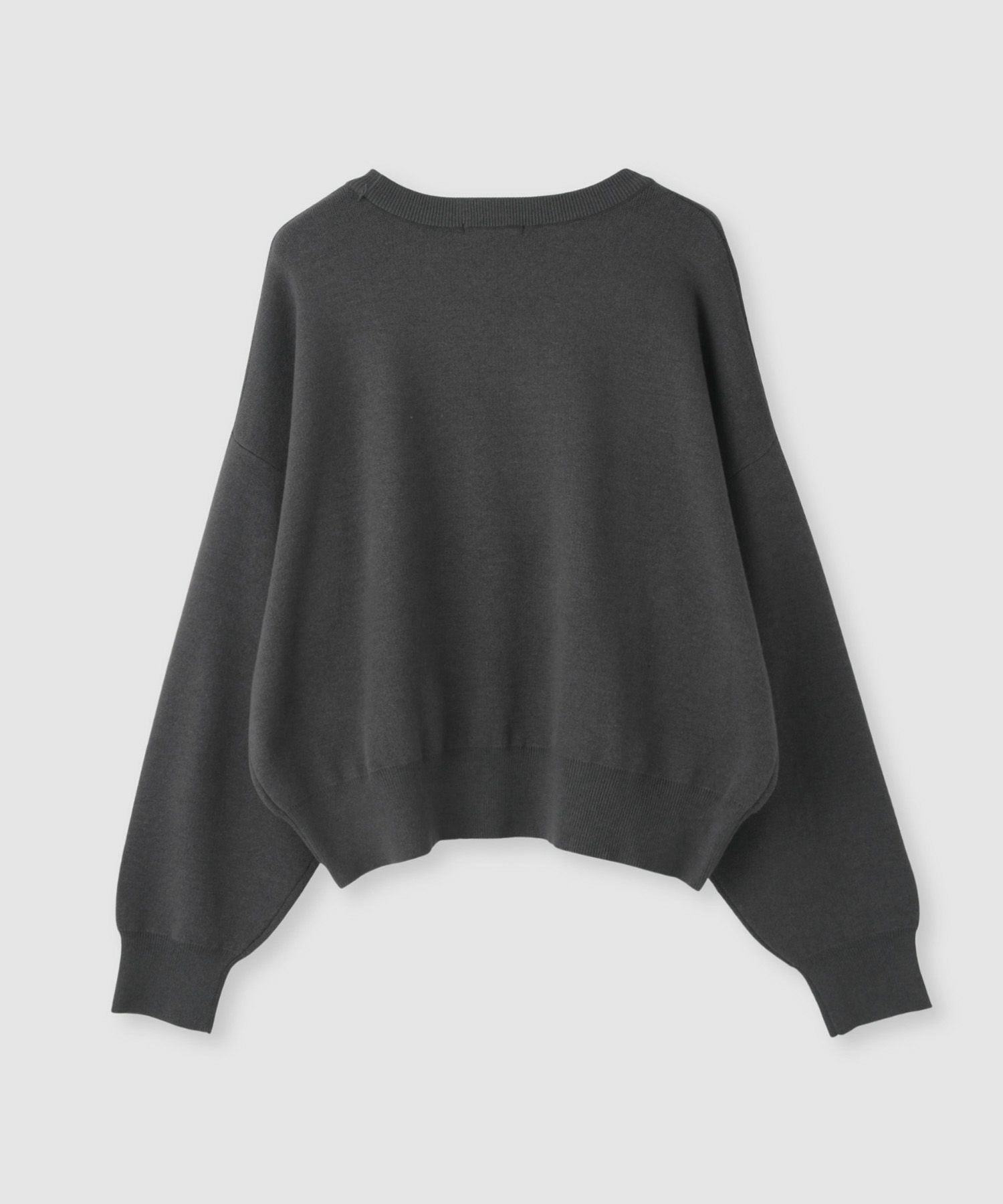 NAVY カレッジロゴWジャガードニット レディース