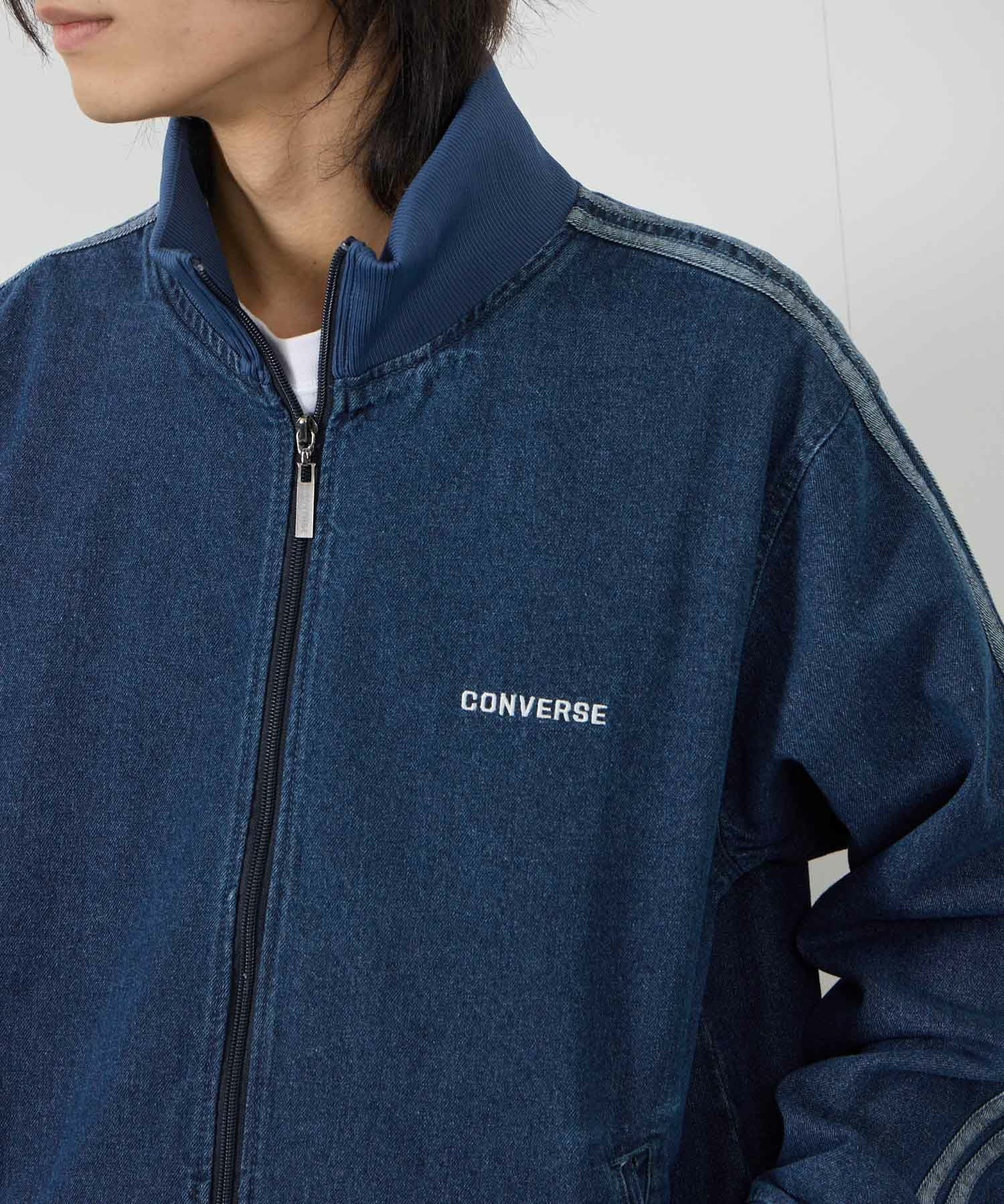 CONVERSE デニムトラックジャケット メンズ