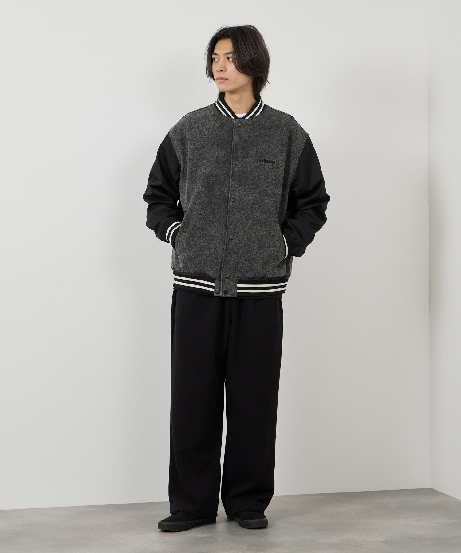 CONVERSE デニムスタジアムジャケット メンズ